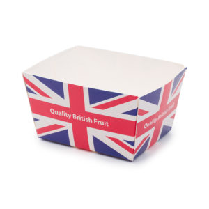 Cardboard Union Jack Tray