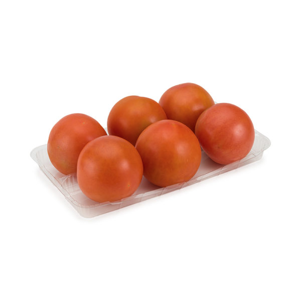 tomato tray with 6 tomatoes