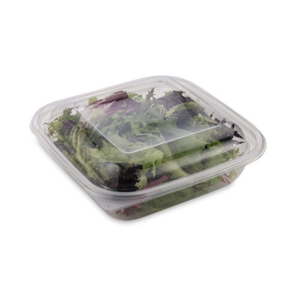 Square 1000ml salad bowl