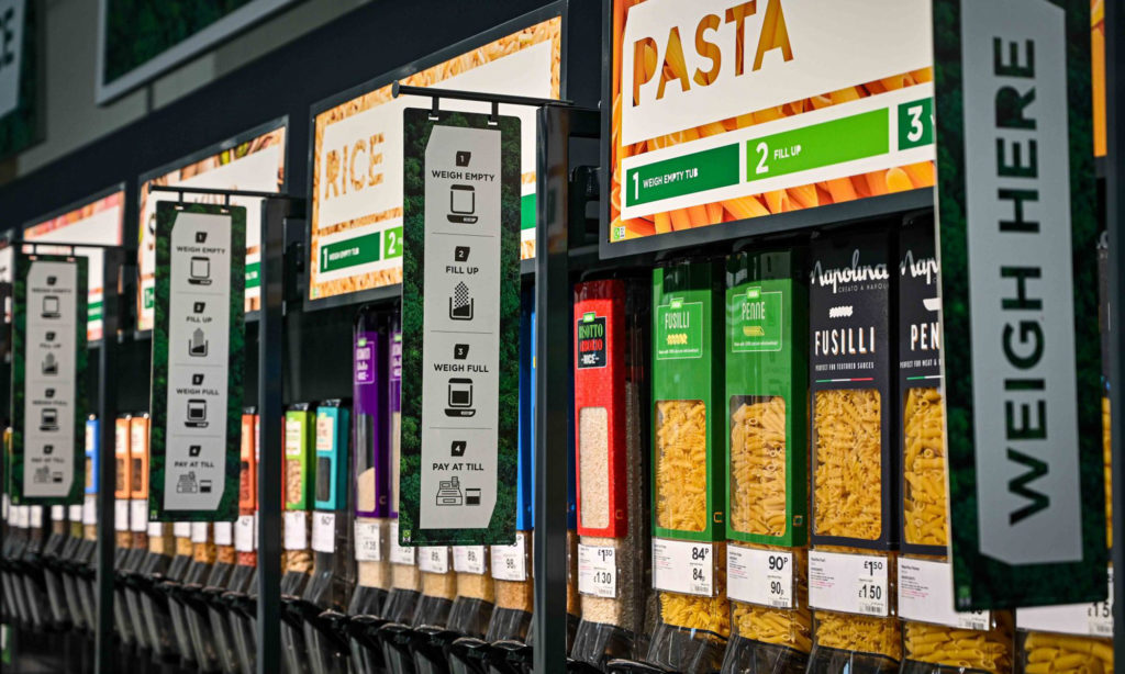 Pasta and Rice Dispensers in Asda