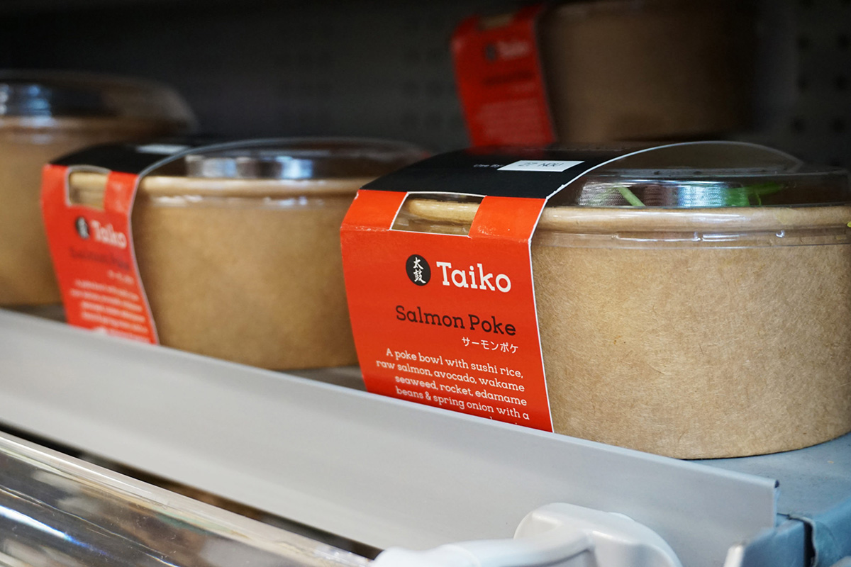 custom food container, taiko sushi bowl