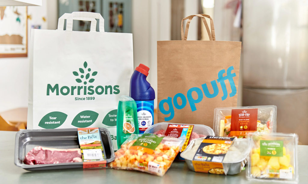 Morrisons GoPuff Grocery Delivery