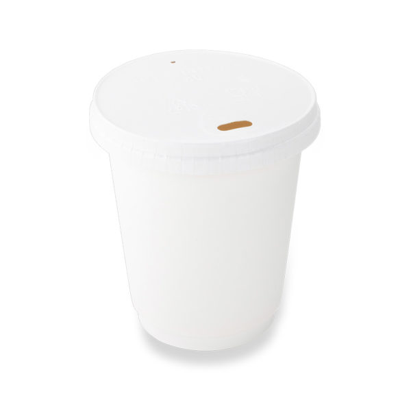 Paper Double Wall Hot Cup 8oz With Paper Lid