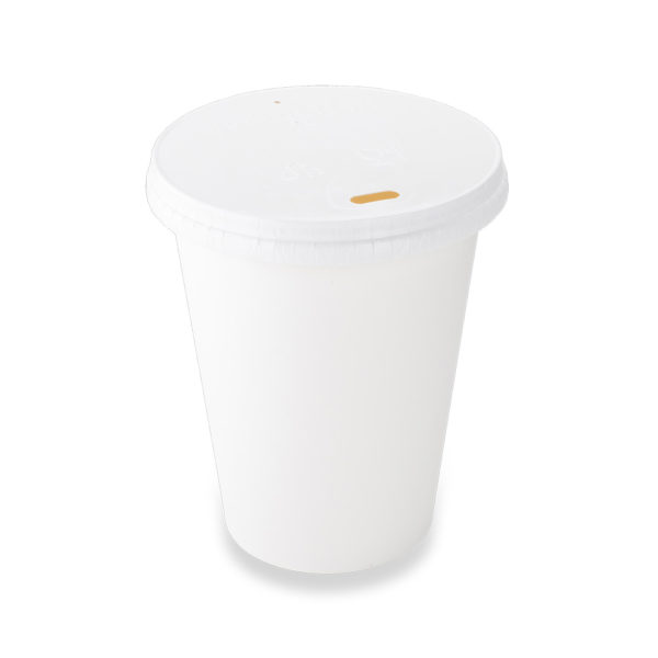 Paper Single Wall Hot Cup 16oz With Paper Lid