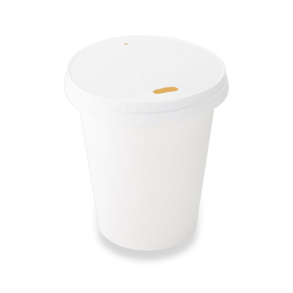 Paper Single Wall Hot Cup 8oz With Paper Lid